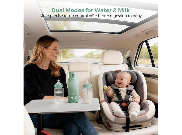 CALENTADOR DE LECHE PORTÁTIL MOMCOZY PARA VIAJES CON MODOS DUAL DE CALENTAMIENTO Y GRAN DURACIÓN DE BATERÍA - 3