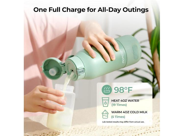 CALENTADOR DE LECHE PORTÁTIL MOMCOZY PARA VIAJES CON MODOS DUAL DE CALENTAMIENTO Y GRAN DURACIÓN DE BATERÍA - 5
