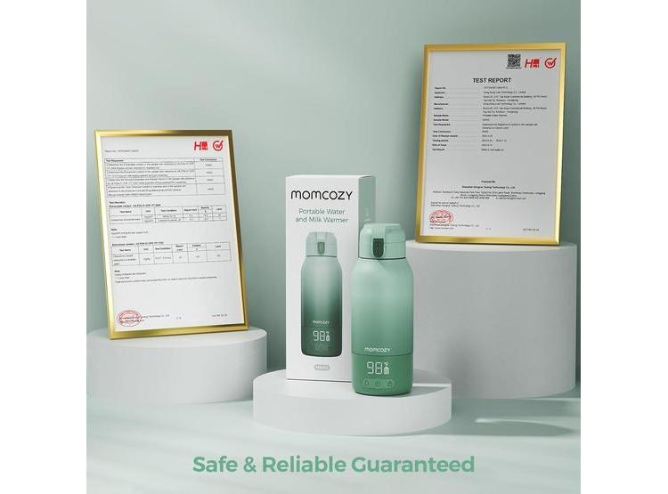 CALENTADOR DE LECHE PORTÁTIL MOMCOZY PARA VIAJES CON MODOS DUAL DE CALENTAMIENTO Y GRAN DURACIÓN DE BATERÍA - 8