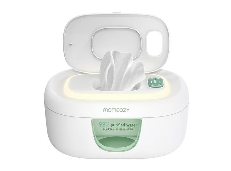 CALENTADOR DE TOALLITAS MOMCOZY, DISEÑO INNOVADOR, CALEFACCIÓN RÁPIDA, 4 MODOS DE TEMPERATURA, LUZ NOCTURNA - 1