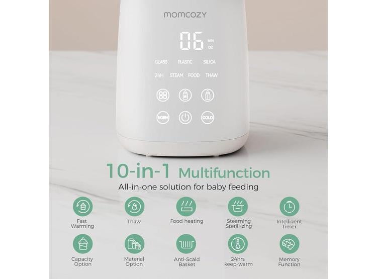 MOMCOZY CALENTADOR RÁPIDO DE BIBERONES CONTROL DE TEMPERATURA - 3