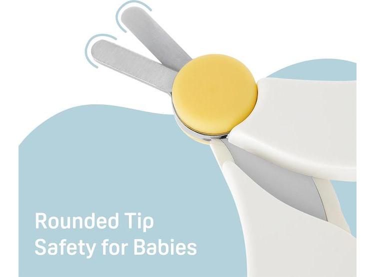 TIJERAS PARA BEBÉ PIGEON CON PUNTA REDONDEADA, IDEALES DESDE 0 MESES. HECHAS EN JAPÓN, SEGURAS Y DE CALIDAD - 2