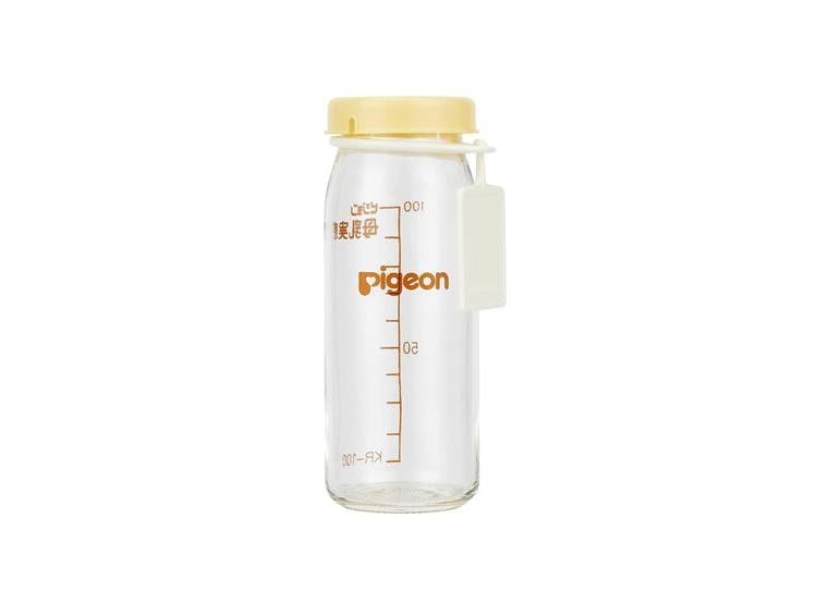 BOTELLA DE VIDRIO DE PIGEON, NO INCLUYE PEZÓN, CON TAPA Y ETIQUETA DE NOMBRE, USO RECOMENDADO PEDIÁTRICO - 1