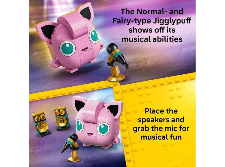LEGO POKÉMON SMART PLAY: JIGGLYPUFF CONCERT 72159 SET COMPATIBLE JUGUETES CONSTRUCCIÓN - 2
