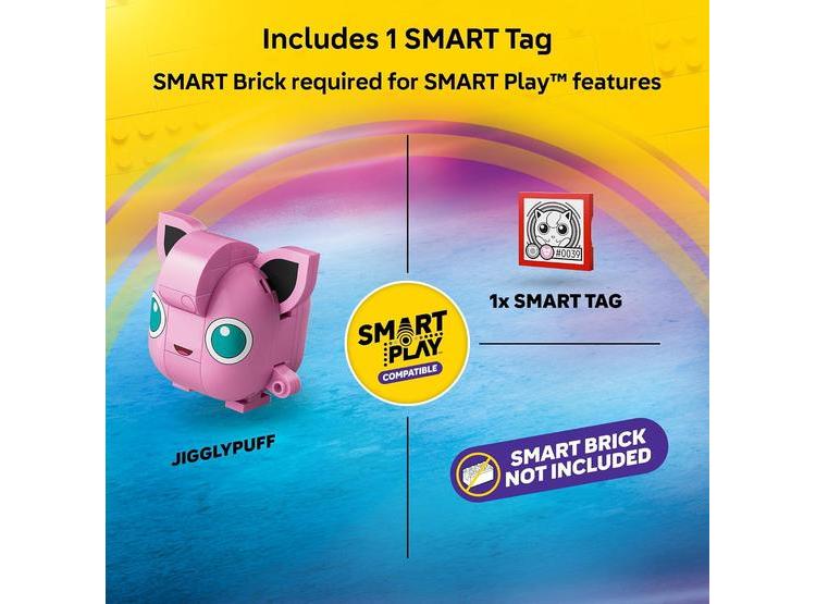 LEGO POKÉMON SMART PLAY: JIGGLYPUFF CONCERT 72159 SET COMPATIBLE JUGUETES CONSTRUCCIÓN - 3
