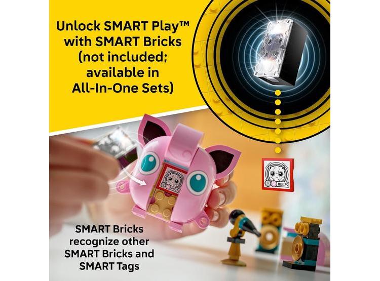 LEGO POKÉMON SMART PLAY: JIGGLYPUFF CONCERT 72159 SET COMPATIBLE JUGUETES CONSTRUCCIÓN - 4