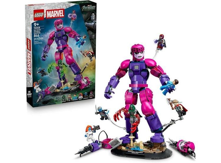 LEGO MARVEL EPIC BATTLE: AVENGERS: DOOMSDAY CON 846 PIEZAS Y 6 MINIFIGURAS, JUGUETE DE CONSTRUCCIÓN PARA NIÑOS - 1