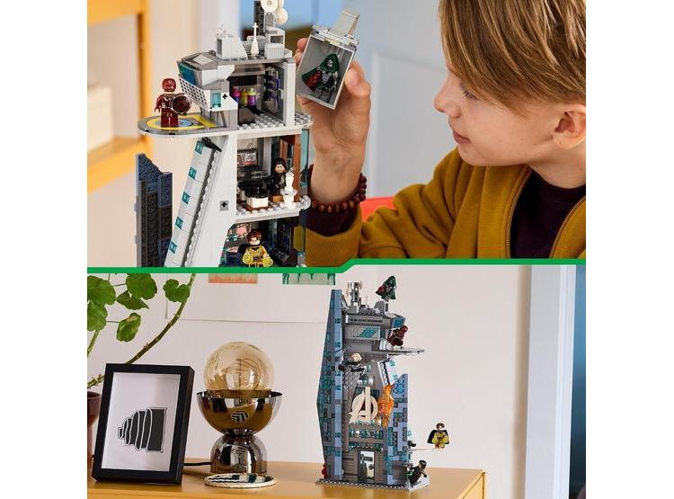 LEGO MARVEL AVENGERS: TORRE AVENGER DOOMSDAY CON 6 MINIFIGURAS, SET DE LOS VENGADORES - 4