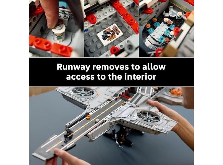 LEGO S.H.I.E.L.D. HELICARRIER - CONSTRUCCIÓN COLECCIONABLE PARA ADULTOS - INCLUYE 6 MINIFIGURAS - MARVEL - 3