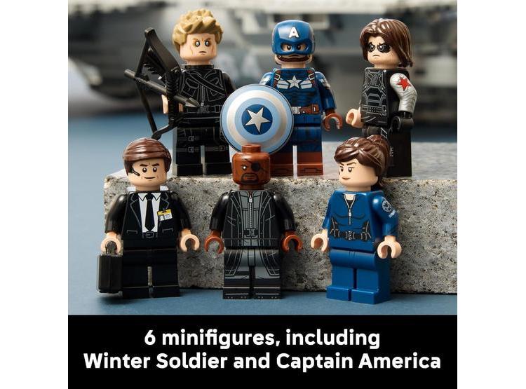 LEGO S.H.I.E.L.D. HELICARRIER - CONSTRUCCIÓN COLECCIONABLE PARA ADULTOS - INCLUYE 6 MINIFIGURAS - MARVEL - 4
