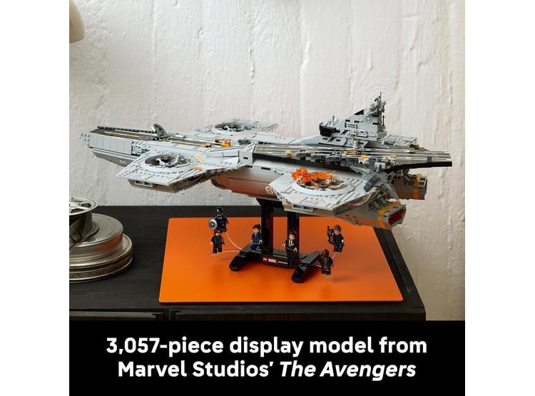 LEGO S.H.I.E.L.D. HELICARRIER - CONSTRUCCIÓN COLECCIONABLE PARA ADULTOS - INCLUYE 6 MINIFIGURAS - MARVEL - 6