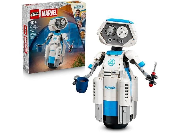 LEGO MARVEL THE FANTASTIC FOUR H.E.R.B.I.E. BUILDING TOY, AGES 10+, DECOR, 747 PIECES, BIRTHDAY GIFT - 1