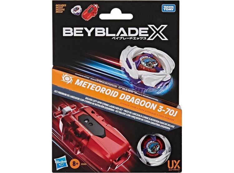 BEYBLADE X METEOROID DRAGOON 3-70J CON LANZADOR DE GIRO IZQUIERDO PARA EMOCIONANTES BATALLAS DESDE 8 AÑOS - 7