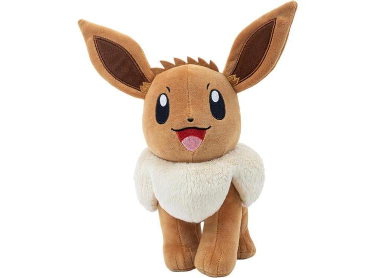 PELUCHE EEVEE POKÉMON LICENCIA OFICIAL, FIGURA AUTHENTIC, REGALO PERFECTO PARA FANS NIÑOS NIÑAS - 1
