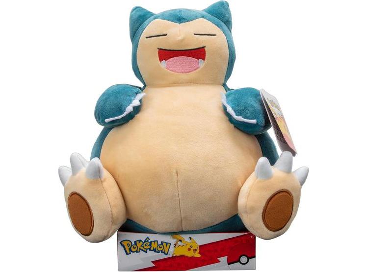 POKEMON SNORLAX PELUCHE GRANDE OFICIAL, GENERACIÓN UNO, FIGURA DE JUGUETE SUAVE AUTÉNTICA - 5