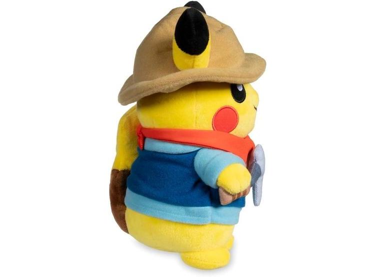 POKÉMON CENTRO MUSEO FÓSIL: PELUCHE PIKACHU EXCAVADORA CON PICO CHALECO Y SOMBRERO - 2