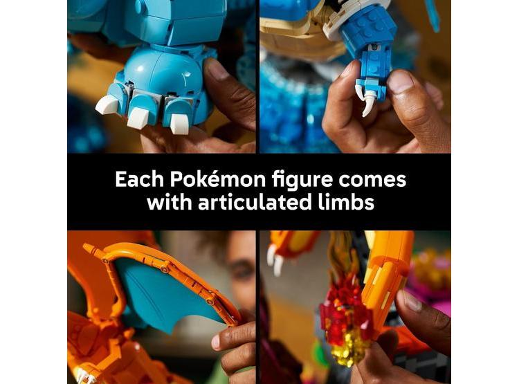 LEGO POKÉMON VENUSAUR, CHARIZARD Y BLASTOISE, JUEGO DE CONSTRUCCIÓN PARA ENTUSIASTAS ADULTOS - 3