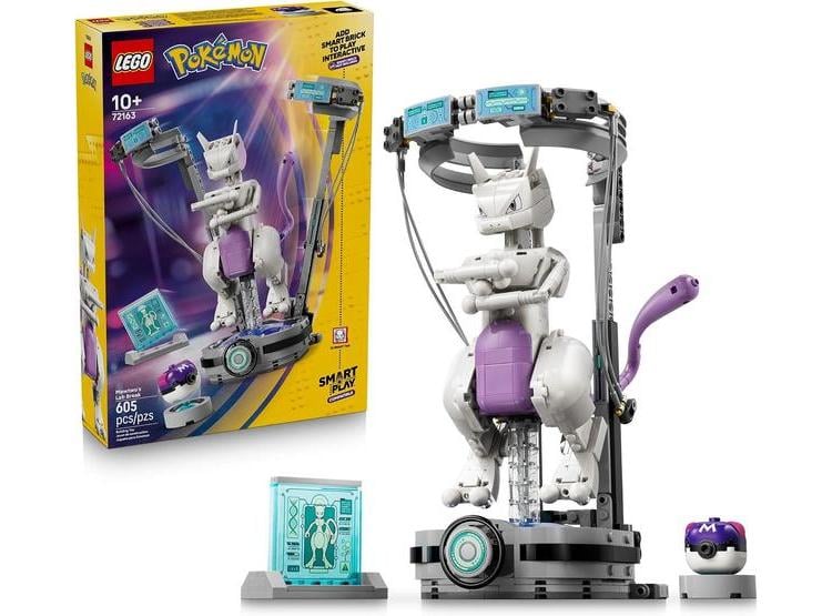 LEGO POKÉMON SMART PLAY: MEWTWO CON SMART TAG INTERACTIVO, 605 PIEZAS, IDEAL PARA NIÑOS Y FANÁTICOS - 1