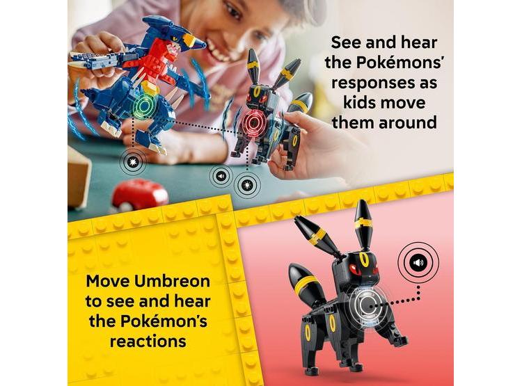 LEGO POKÉMON UMBREON VS. GARCHOMP CHAMPIONSHIP BATTLE, SET DE CONSTRUCCIÓN COMPATIBLE E INTERACTIVO - 5