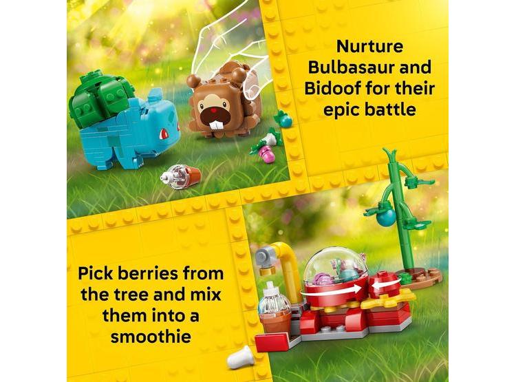 LEGO POKÉMON SMART PLAY BERRY BASH CON BULBASAUR Y BIDOOF INTERACTIVO - 2