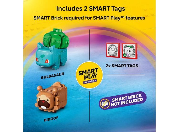 LEGO POKÉMON SMART PLAY BERRY BASH CON BULBASAUR Y BIDOOF INTERACTIVO - 3