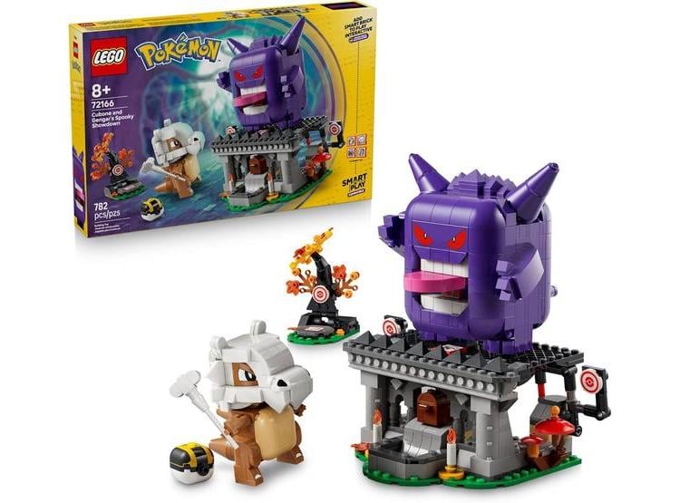 LEGO POKÉMON SMART PLAY: CUBONE Y GENGAR, SET INTERACTIVO CON 4 ETIQUETAS INTELIGENTES PARA NIÑOS DESDE 8 AÑOS - 1