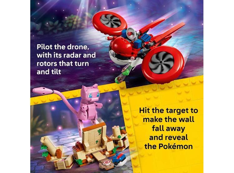 LEGO POKÉMON SMART PLAY: DRONE SEARCH FOR MYTHICAL MEW, SET DE CONSTRUCCIÓN PARA NIÑOS, 429 PIEZAS - 2