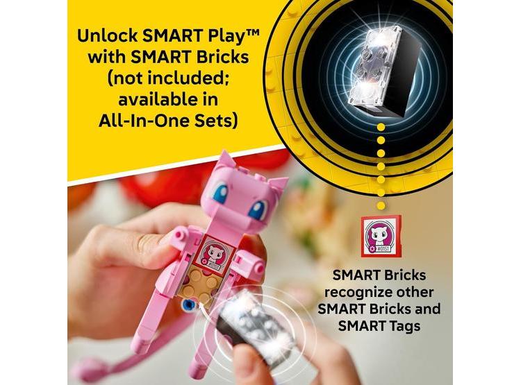 LEGO POKÉMON SMART PLAY: DRONE SEARCH FOR MYTHICAL MEW, SET DE CONSTRUCCIÓN PARA NIÑOS, 429 PIEZAS - 4