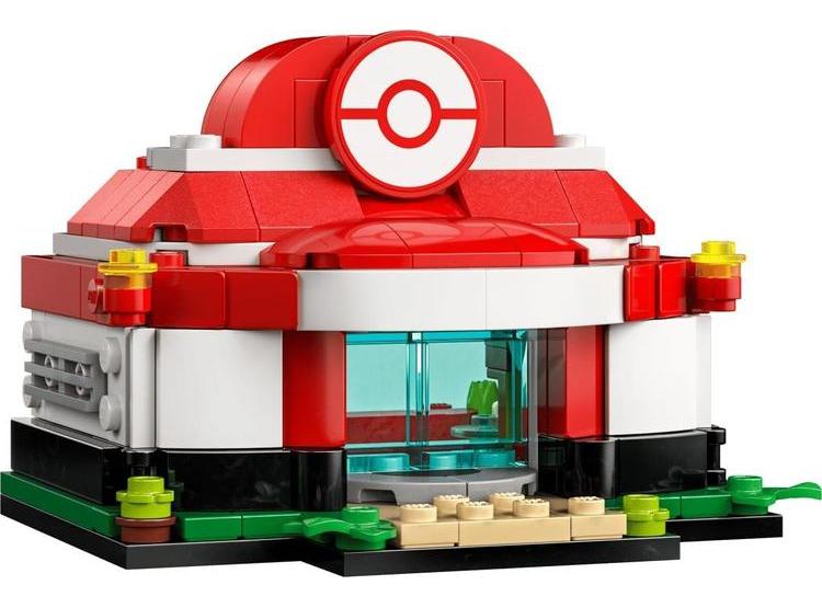 LEGO POKÉMON MINI CENTER: SET COLECCIONABLE DE 233 PIEZAS CON PUERTAS CORREDERAS Y ESTACIÓN DE CURACIÓN - 1