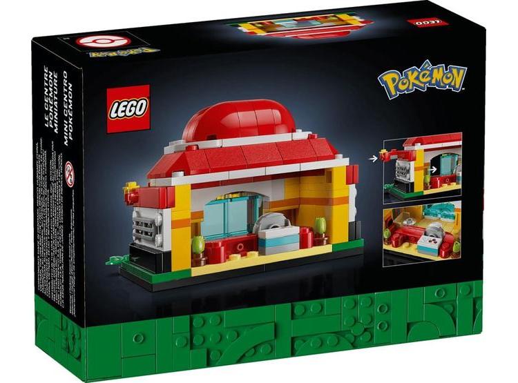 LEGO POKÉMON MINI CENTER: SET COLECCIONABLE DE 233 PIEZAS CON PUERTAS CORREDERAS Y ESTACIÓN DE CURACIÓN - 2