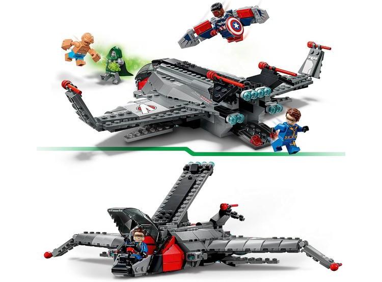 LEGO MARVEL AVENGERS: DOOMSDAY QUINJET 76347 CON 4 MINIFIGURAS DE CYCLOPS, DOCTOR DOOM, THE THING Y CAPITÁN AMÉRICA - 2