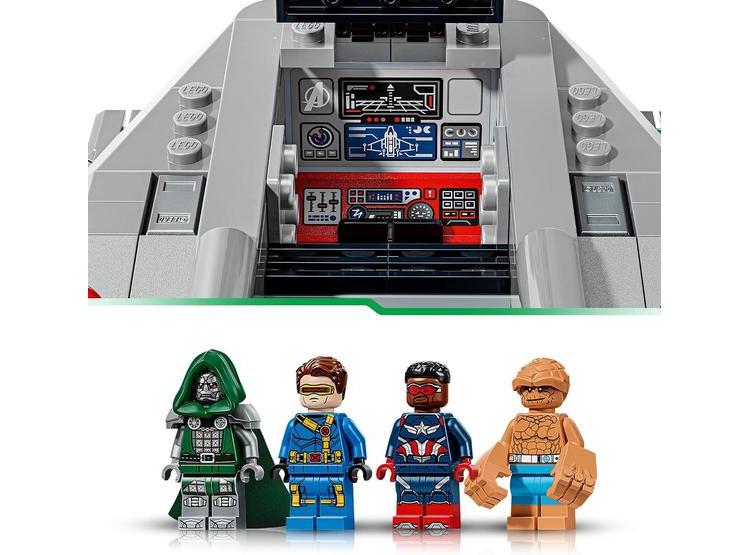 LEGO MARVEL AVENGERS: DOOMSDAY QUINJET 76347 CON 4 MINIFIGURAS DE CYCLOPS, DOCTOR DOOM, THE THING Y CAPITÁN AMÉRICA - 3