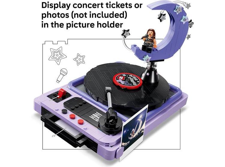 LEGO CONCERT MOON DE OLIVIA RODRIGO: MINIFIGURA Y DECORACIÓN MUSICAL, 670 PIEZAS - 3