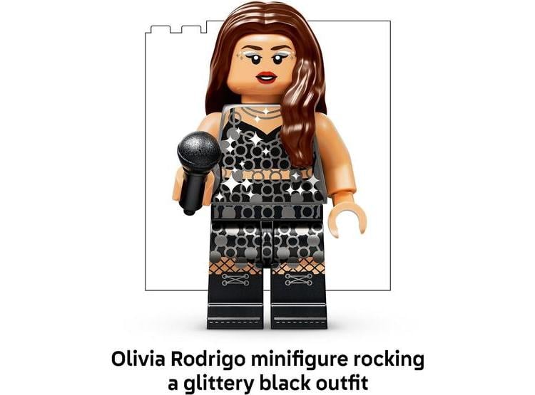 LEGO CONCERT MOON DE OLIVIA RODRIGO: MINIFIGURA Y DECORACIÓN MUSICAL, 670 PIEZAS - 4