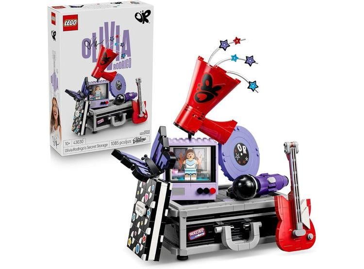 SET LEGO OLIVIA RODRIGO: INCLUYE 1085 PIEZAS, MINIFIGURA Y ELEMENTOS INSPIRADOS EN LA CARRERA MUSICAL - 1
