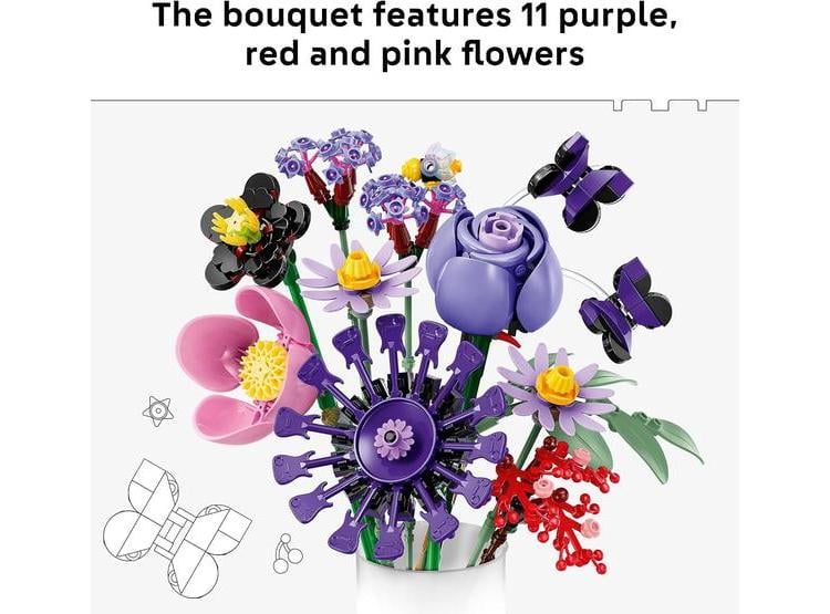 LEGO BOTANICALS OLIVIA RODRIGO, SET FLORAL CON 400 PIEZAS, DECORACIÓN PARA FANÁTICOS Y NIÑOS DESDE 9 AÑOS - 2