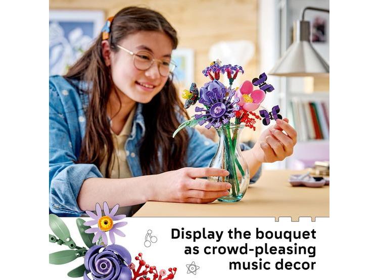 LEGO BOTANICALS OLIVIA RODRIGO, SET FLORAL CON 400 PIEZAS, DECORACIÓN PARA FANÁTICOS Y NIÑOS DESDE 9 AÑOS - 4