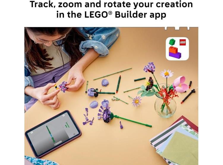LEGO BOTANICALS OLIVIA RODRIGO, SET FLORAL CON 400 PIEZAS, DECORACIÓN PARA FANÁTICOS Y NIÑOS DESDE 9 AÑOS - 5