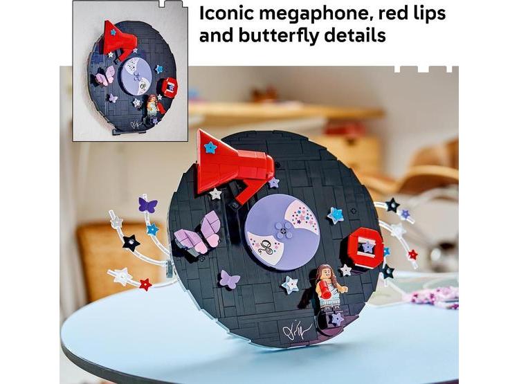 LEGO OLIVIA RODRIGO VINYL 43028, JUGUETE DE CONSTRUCCIÓN COLECCIONABLE, CON MINIFIGURA OLIVIA RODRIGO, DECORACIÓN DE HABITACIÓN - 2