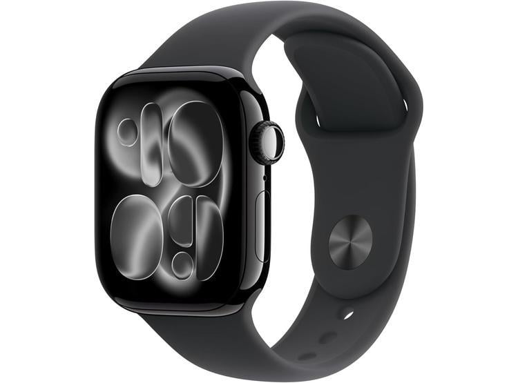 APPLE WATCH SERIES 11 GPS, ALUMINIO NEGRO Y CORREA DEPORTIVA NEGRA - SALUD, FITNESS - 1