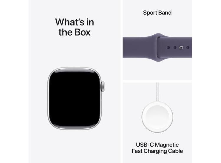 APPLE WATCH SERIE 11 42MM GPS PLATA 64GB - 5