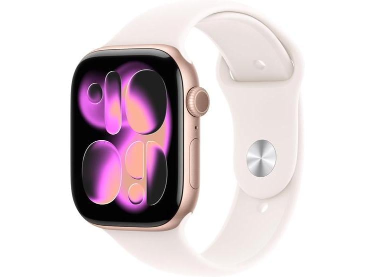 APPLE WATCH SERIES 11 GPS ALUMINIO ROSA, CORREA DEPORTIVA LIGHT BLUSH, MONITOR SUEÑO Y ACTIVIDAD - 1