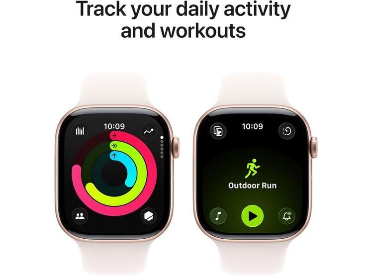 APPLE WATCH SERIES 11 GPS ALUMINIO ROSA, CORREA DEPORTIVA LIGHT BLUSH, MONITOR SUEÑO Y ACTIVIDAD - 2