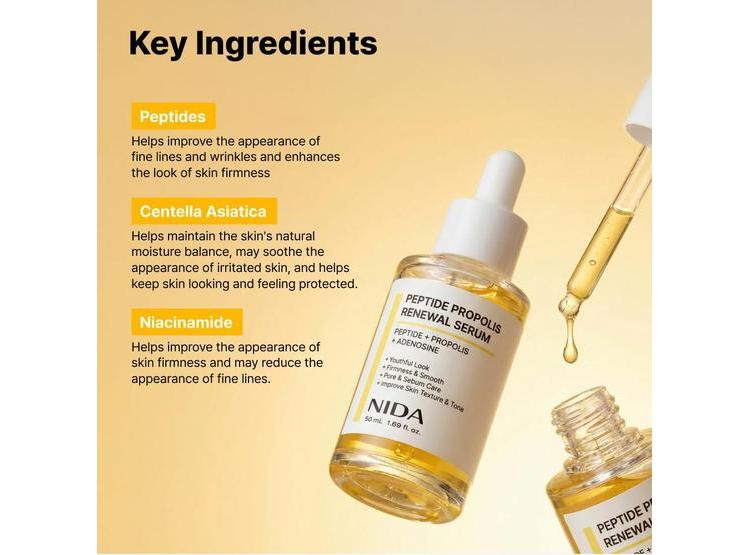 NIDA SUERO DE RENOVACIÓN CON PROPÓLEO Y PÉPTIDOS 50ML - 4