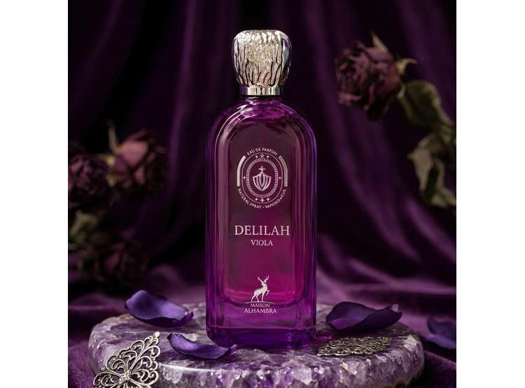 MAISON ALHAMBRA DELILAH VIOLA EDP, PERFUME FLORAL AFRUTADO PARA MUJER, IDEAL PARA USO DIARIO - 3