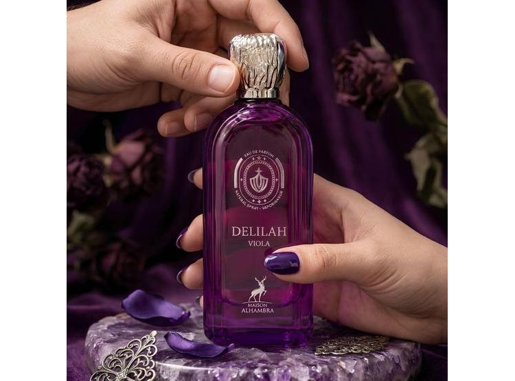 MAISON ALHAMBRA DELILAH VIOLA EDP, PERFUME FLORAL AFRUTADO PARA MUJER, IDEAL PARA USO DIARIO - 5
