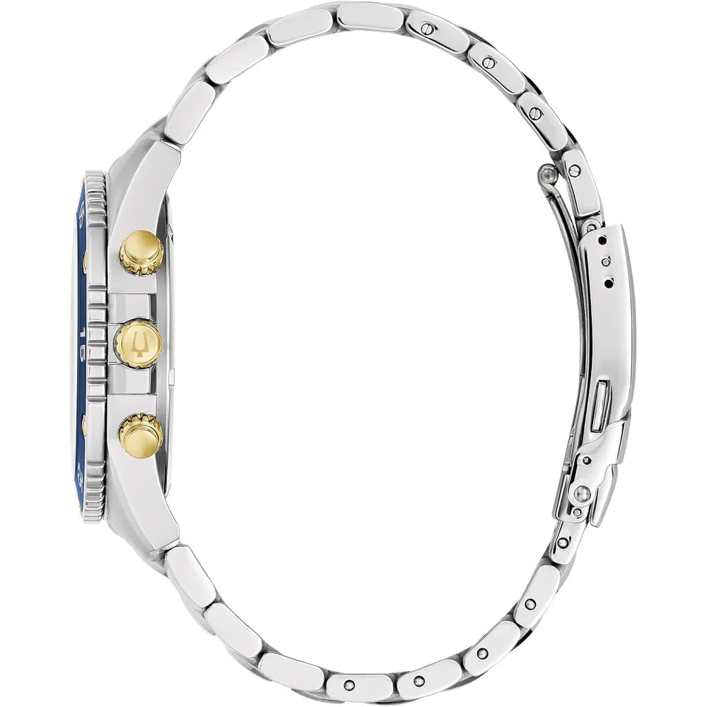 RELOJ BULOVA MARINE STAR 98B400 CRONOGRAFO ANALOGO DE ACERO INOXIDABLE 41.5 MM PARA HOMBRE - 2