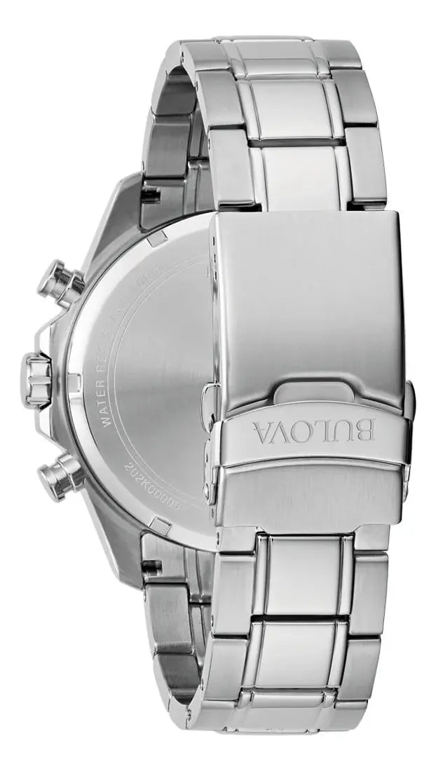 RELOJ BULOVA MARINE STAR 96B396 CRONOGRAFO ANALOGO DE ACERO INOXIDABLE 43 MM PARA HOMBRE - 2