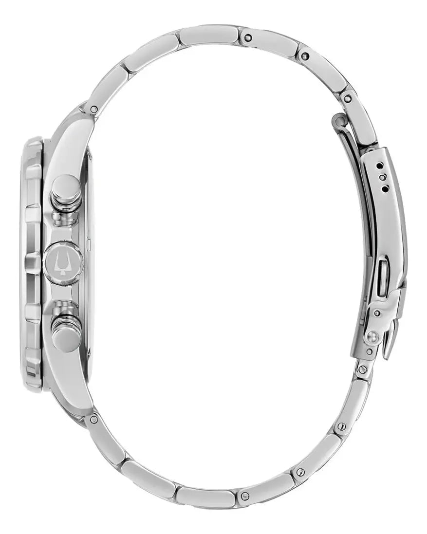 RELOJ BULOVA MARINE STAR 96B396 CRONOGRAFO ANALOGO DE ACERO INOXIDABLE 43 MM PARA HOMBRE - 3