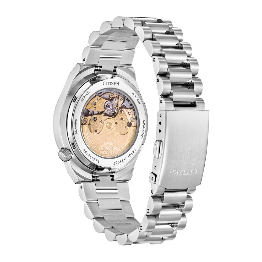 RELOJ CITIZEN TSUYOSA NJ0200-50W AUTOMATICO ANALOGO DE ACERO INOXIDABLE 37 MM UNISEX - 3
